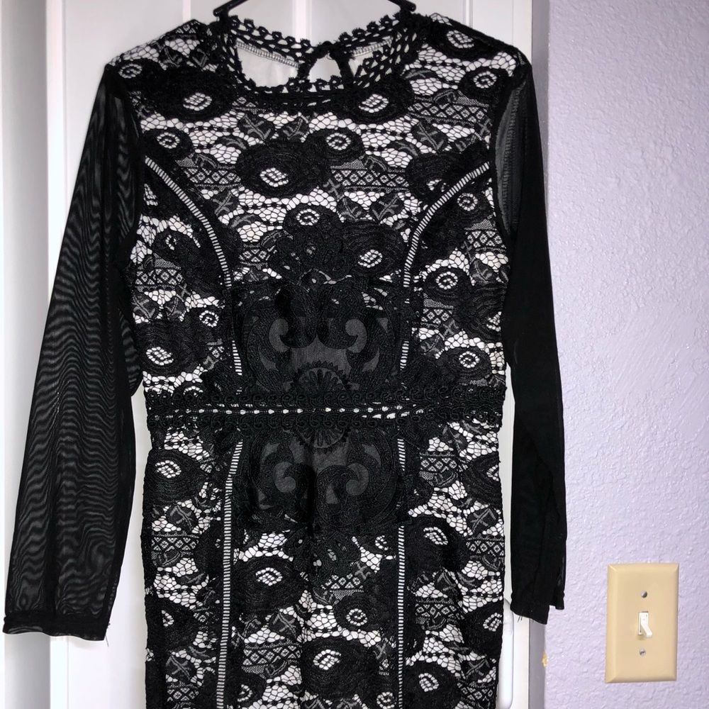 Black Lace Dress